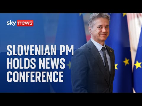 Watch live: Slovenian Prime Minister holds a news conference on Russia prisoner swap