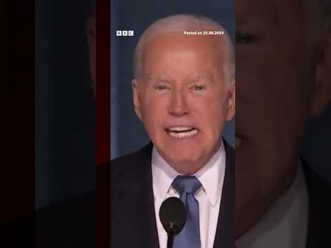 Joe Biden attacks Trump in DNC speech #Biden #Trump #DNC #BBCNews