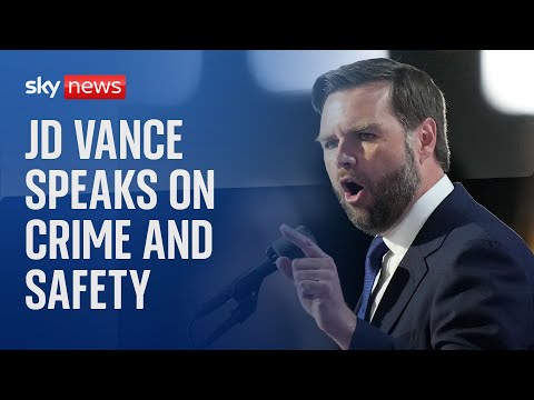 Watch live: Trump’s vice presidential pick JD Vance holds a news conference on crime and safety