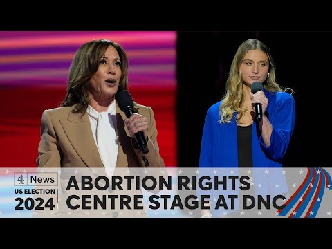 Harris and Democrats target strict abortion laws in presidential campaign