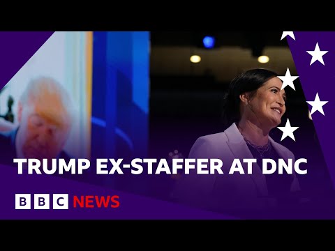 DNC 2024: Ex-Trump press secretary among Republicans back Harris | BBC News