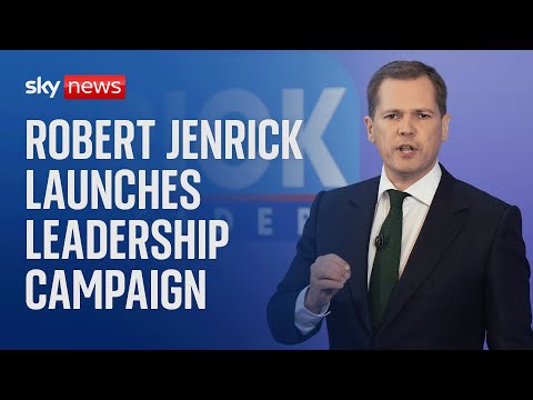 Robert Jenrick launches campaign to be Conservative leader