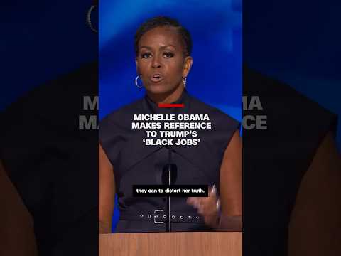 Michelle Obama makes reference to Trump’s ‘Black jobs’