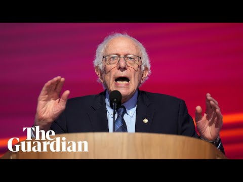 Bernie Sanders tells Democrats ‘we will win this struggle’ and urges end to war in Gaza