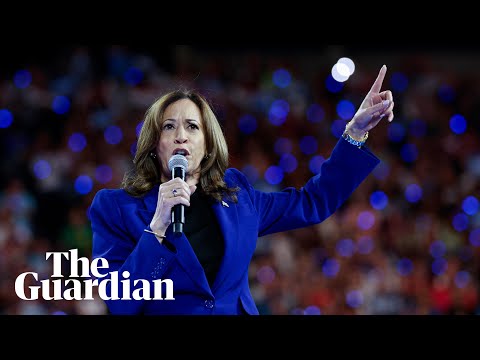 Kamala Harris takes aim at Trump for ‘no regrets’ over ending Roe v Wade
