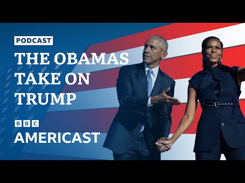 The Obamas mock Trump over ‘black jobs’ and crowd sizes | BBC Americast