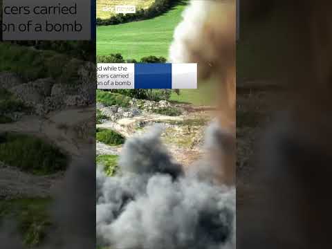 WW2 bomb detonated as residents evacuated