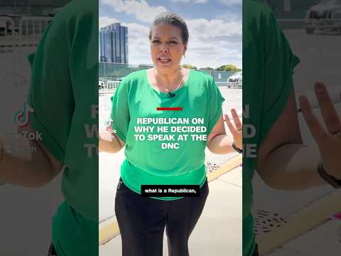 Republican on why he decided to speak at the DNC