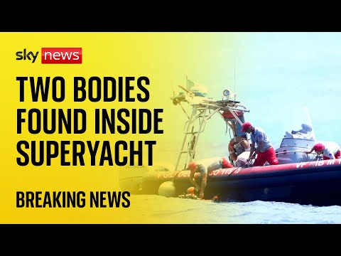 BREAKING: Two bodies found in search for superyacht survivors