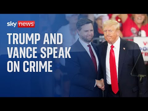 Watch live: Donald Trump and his running mate JD Vance hold news conference on security