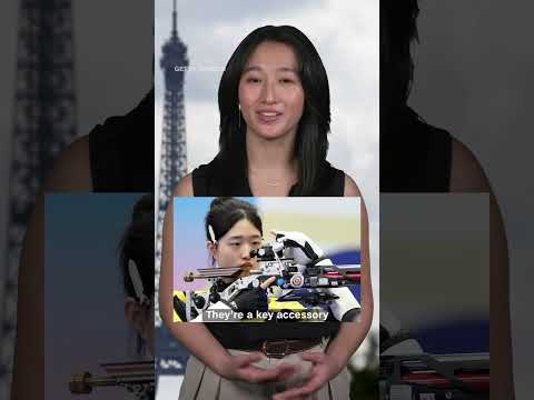 What’s behind Olympic sharpshooter’s viral look?