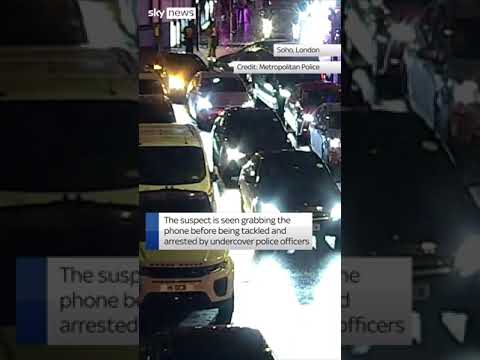 Phone snatcher caught by police