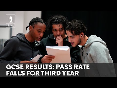 GCSE pass rate returns to pre-Covid levels
