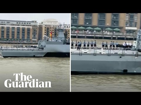German Navy blasts Darth Vader’s Imperial March from its warship in London