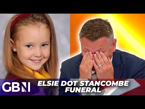 ‘I can’t bear it’ – Stephen Dixon in tears as the funeral of Elsie Dot Stancombe takes place
