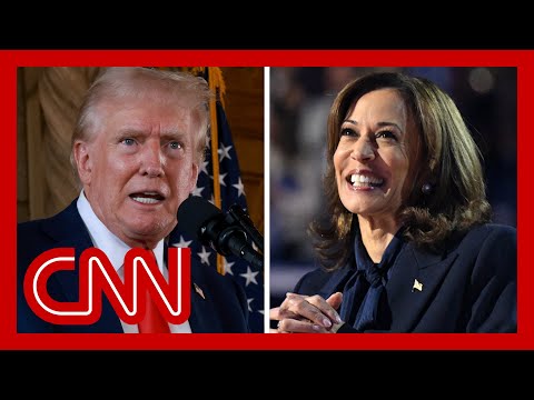 Hear Trump’s reaction to Harris’ acceptance speech