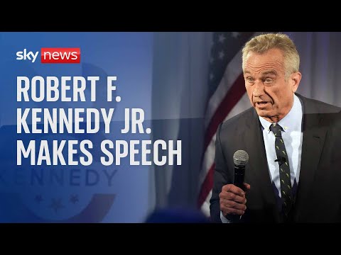 Watch live: Robert F. Kennedy Jr speaks about his “path forward” in the US Election
