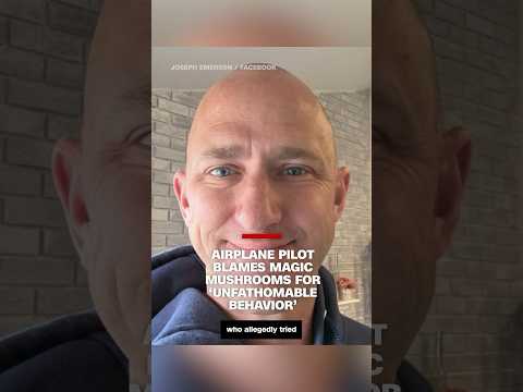Airplane pilot blames magic mushrooms for ‘unfathomable behavior’
