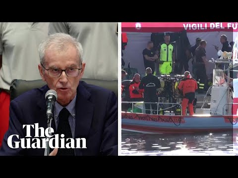 Italian prosecutor launches manslaughter inquiry after Sicily yacht disaster