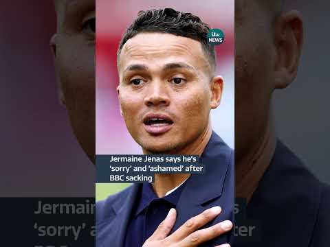 Jermaine Jenas says he’s ‘sorry’ and ‘ashamed’ after BBC sacking #itvnews