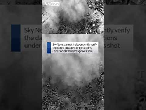 IDF video showing strike on Lebanon