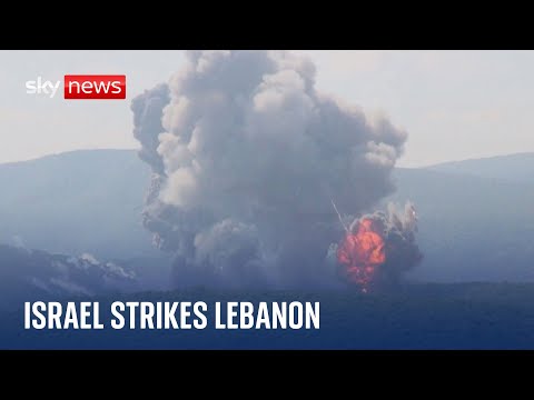 Middle East: IDF calls airstrikes inside Lebanon an ‘act of self-defence’ – as Hezbollah fires back