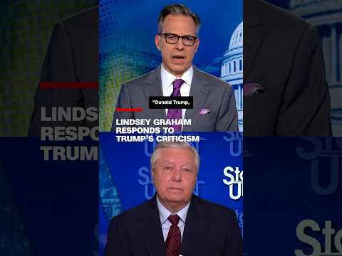 Lindsey Graham responds to Trump’s criticism