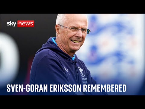 Sven-Goran Eriksson: Life and career of former England manager