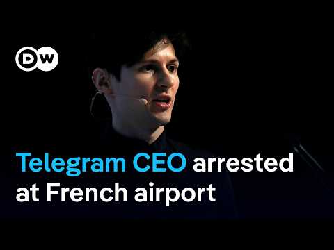 Macron: Arrest of Telegram boss Pavel Durov in France “not a political decision at all“ | DW News