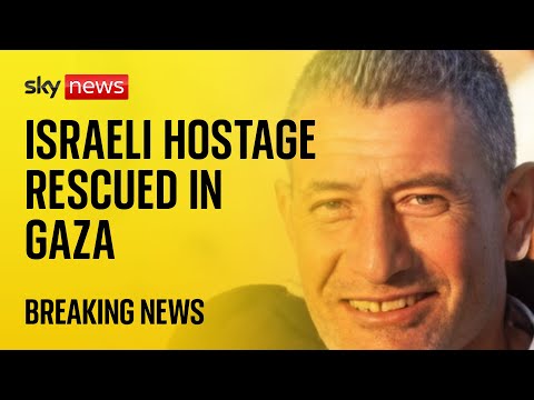 BREAKING: Israeli hostage rescued by troops in Gaza, IDF says | Israel-Hamas war