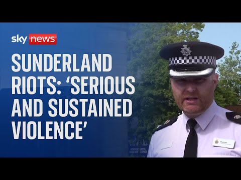 Sunderland: “Unforgiveable violence and disorder,” say police as ten arrested