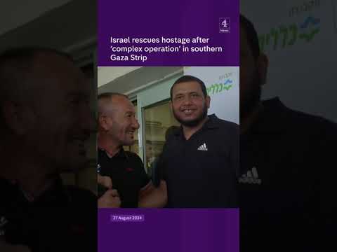 Hostage freed in Gaza Strip