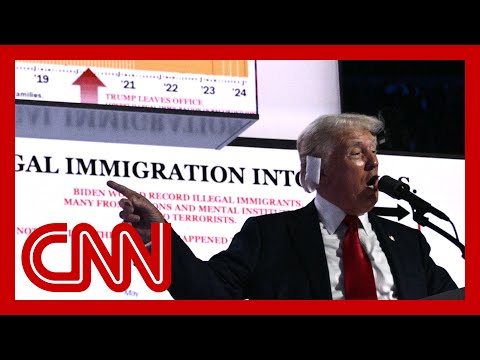 Trump is lying about the border and using a deceptive chart to help him