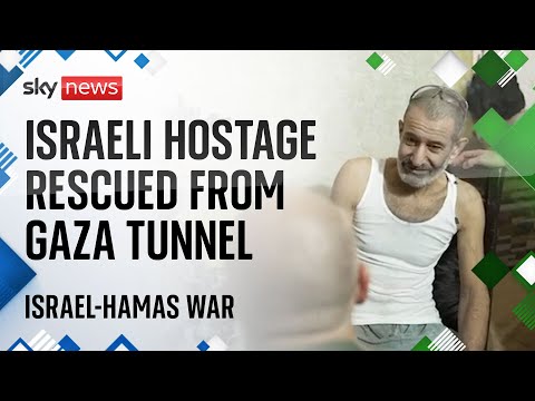 Israeli hostage rescued from underground tunnel in ‘complex’ operation | Israel-Hamas War