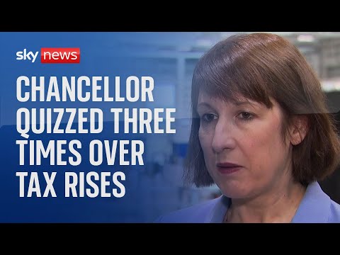 Chancellor Rachel Reeves refuses to rule out raising inheritance and capital gains tax
