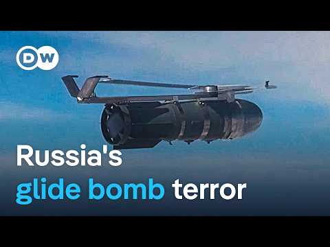 Russia increases glide bomb attacks on Ukraine’s border regions | DW News