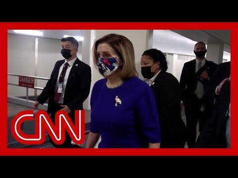 ‘Shame on us’: New video shows Pelosi upset while leaving Capitol on January 6