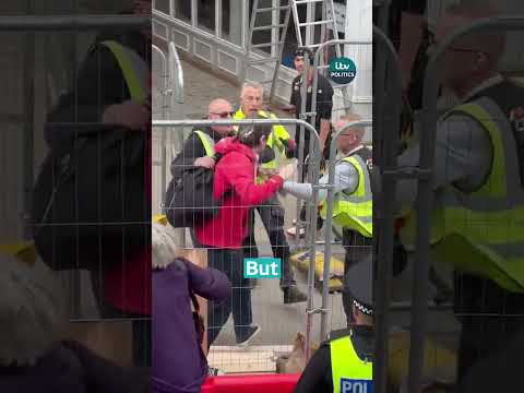 Man who threw objects at Nigel Farage avoids jail
