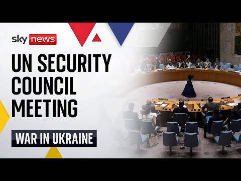 Watch live: United Nations Security Council meeting | Latest on the Ukraine war