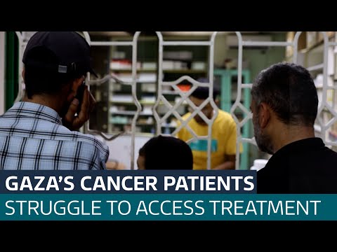 ‘Without any hope’: Thousands of cancer patients in Gaza with no treatment | ITV News