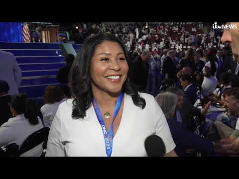 San Francisco mayor hails ‘incredibly strong and talented’ Harris for US president | ITV News