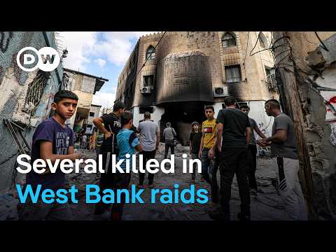 UN calls on Israel to halt West Bank operation | DW News