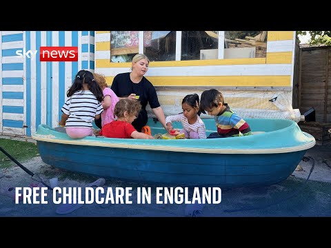 Free childcare in England for nine-month-olds – but rollout comes with ‘challenges’