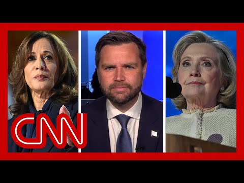 See how Vance defends Trump’s vulgar post about Harris and Clinton