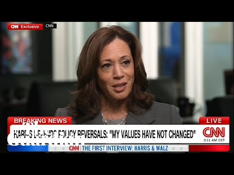 Kamala Harris and Tim Walz in first interview together on CNN: key moments