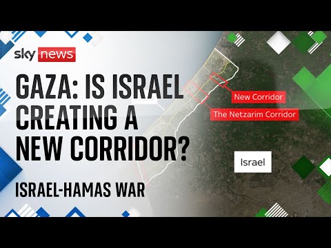 Is Israel building another corridor in Gaza? | Israel-Hamas war