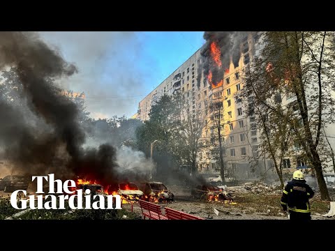 Girl, 14, among dead as Russian strikes on Kharkiv hit playground and residential towers