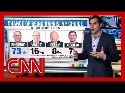 What the data is saying about who Kamala Harris will likely choose as VP