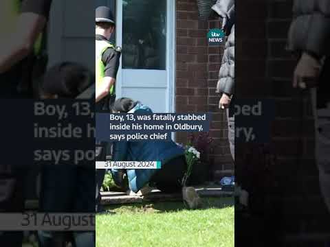 Boy was fatally stabbed in his own home, says police #itvnews #news