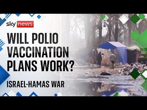 Will Gaza plan to vaccinate children against polio work? | Israel-Hamas war